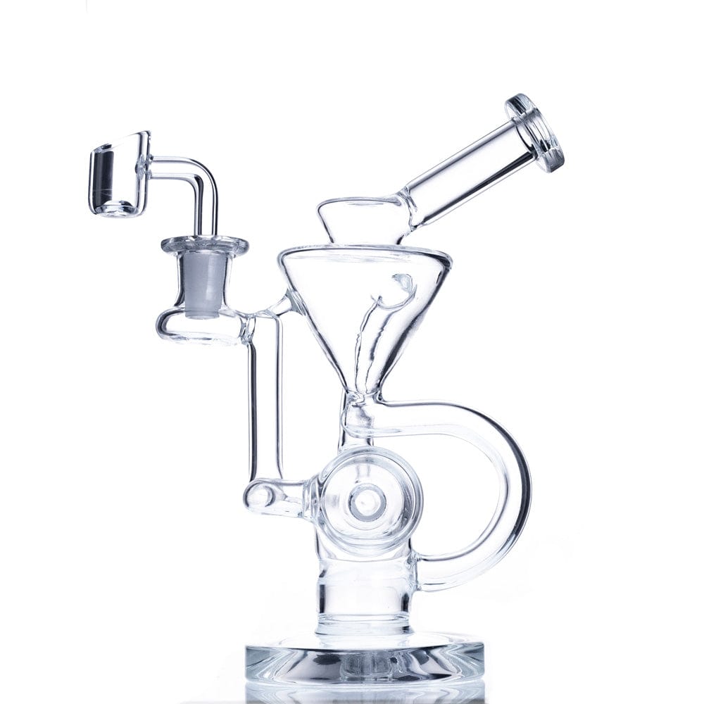 Eightvape Alternatives 9" Slitted Inline Recycler Dab Rig