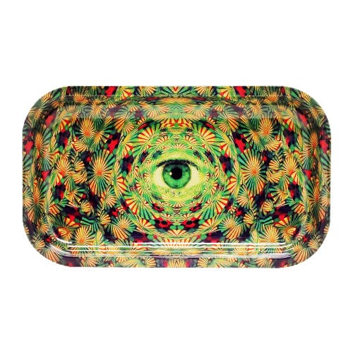 Eightvape Alternatives All-Seeing Eye Medium Sized Metal Rolling Tray