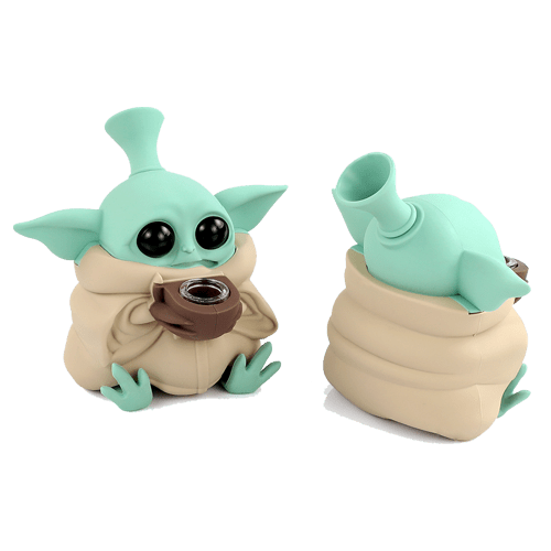 EightVape Alternatives Baby Yoda Silicone Pipe