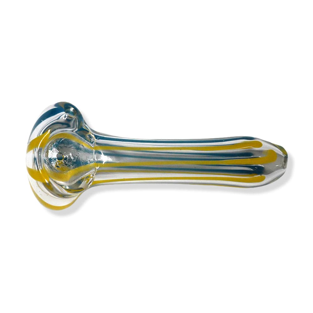 Eightvape Alternatives Color Mini Glass Hand Pipe w/ Stripes