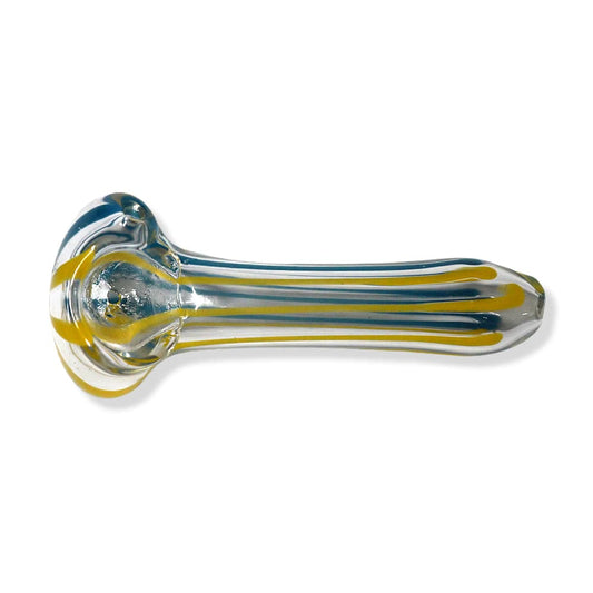 Eightvape Alternatives Color Mini Glass Hand Pipe w/ Stripes