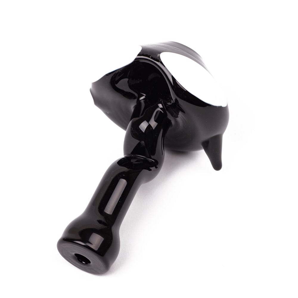 Eightvape Alternatives Glass Alien Hand Pipe w/ Wide Base