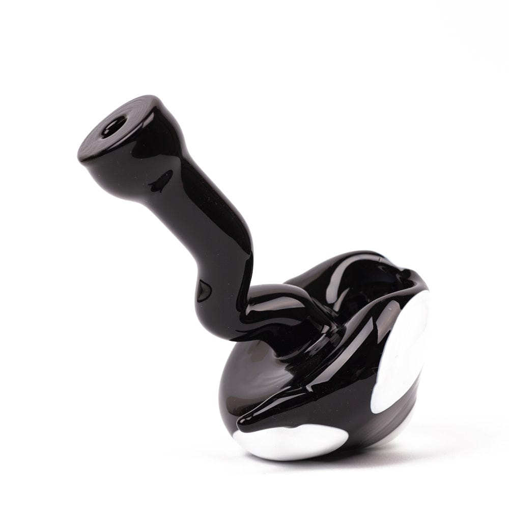Eightvape Alternatives Glass Alien Hand Pipe w/ Wide Base