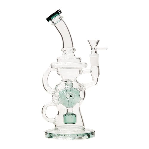 Eightvape Alternatives Glass Exosphere Recycler Dab Rig