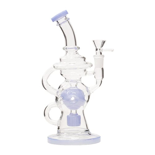 Eightvape Alternatives Glass Exosphere Recycler Dab Rig