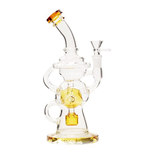 Eightvape Alternatives Glass Exosphere Recycler Dab Rig