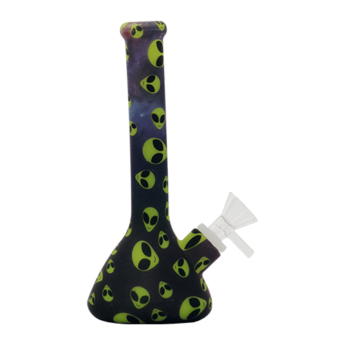 EightVape Alternatives Glow in the Dark Glow-in-the-Dark Silicone Beaker Bong