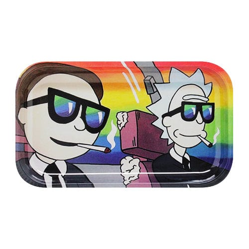 Eightvape Alternatives R&M Blues Brothers Medium Sized Metal Rolling Tray