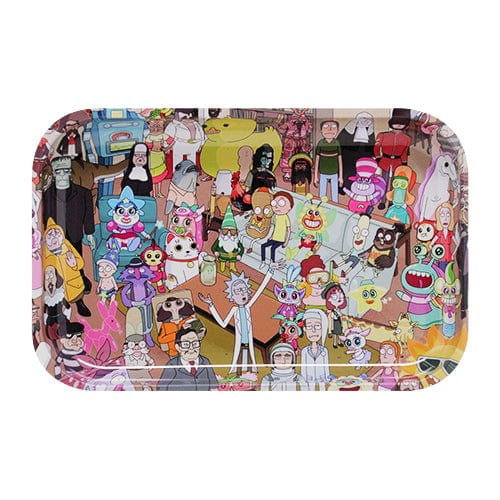 Eightvape Alternatives R&M Characters Medium Sized Metal Rolling Tray