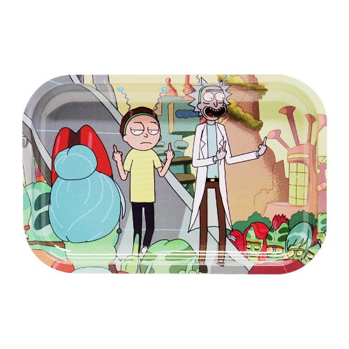 Eightvape Alternatives Rick & Morty Medium Sized Metal Rolling Tray