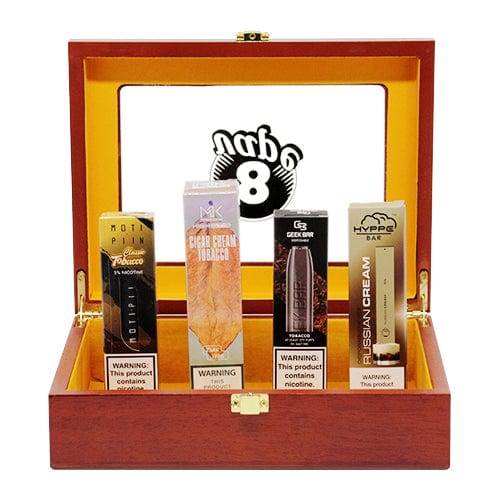 Eightvape Disposable Vape "Caja de Nicotina" Cigar Box Bundle