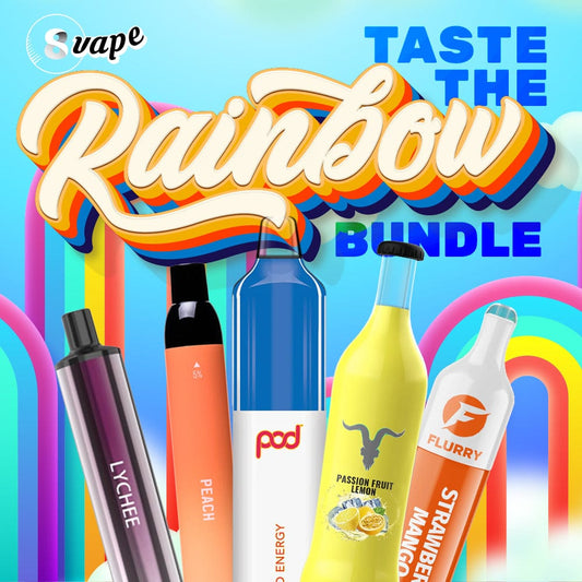 Eightvape Disposable Vape "Taste the Rainbow" Disposable Bundle