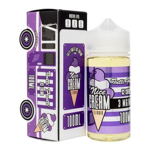 Eightvape Juice Nice Cream Tutti Frutti Ice Cream 100ml Vape Juice