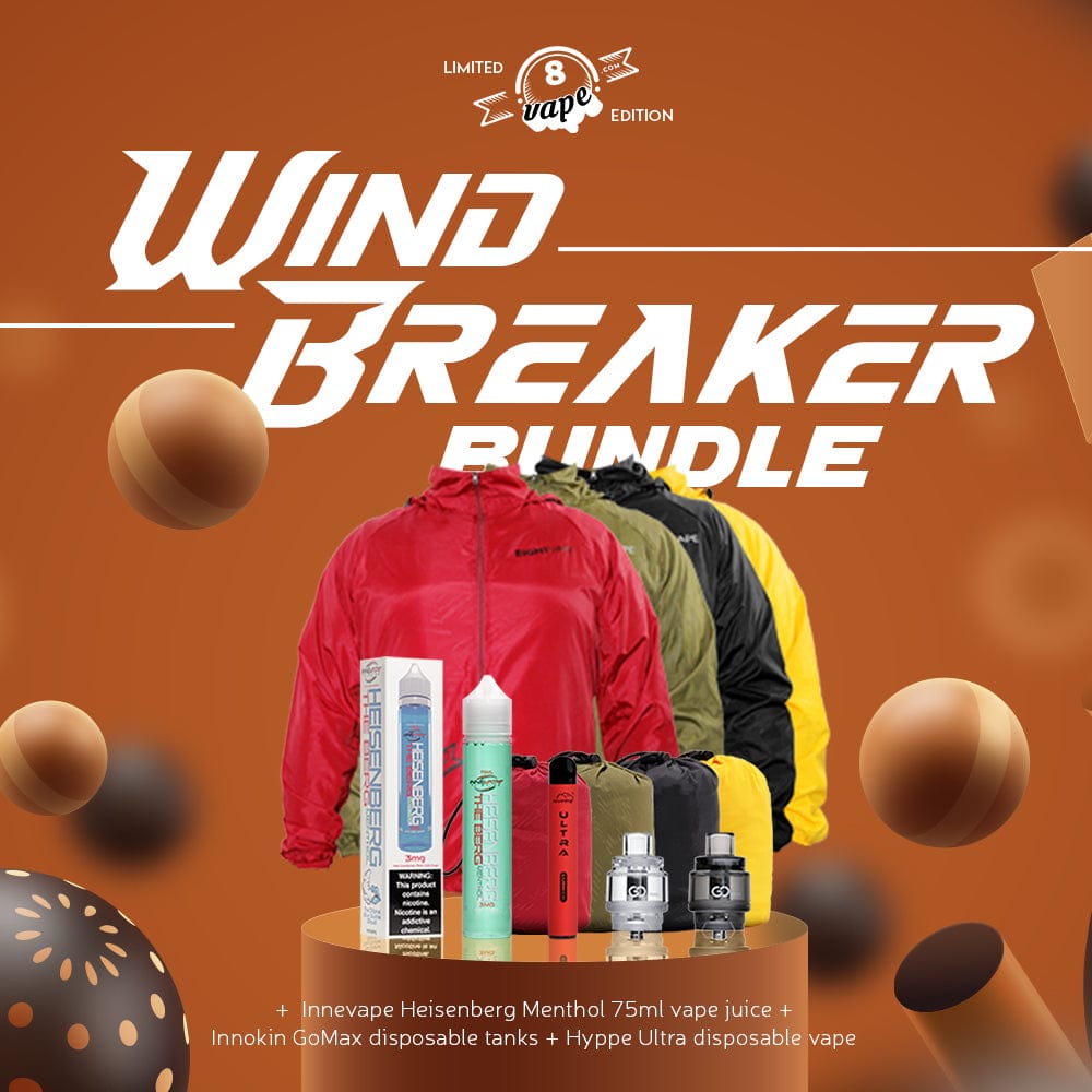 Eightvape Juice Windbreaker Vape Bundle