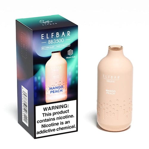 Elf Bar Disposable Vape Mango Peach Elf Bar BB3500 Disposable Vape (5%, 3500 Puffs)