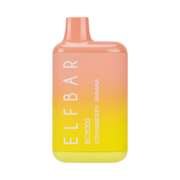 Elf Bar Disposable Vape Strawberry Banana Elf Bar BC5000 Disposable Vape (5%, 5000 Puffs)