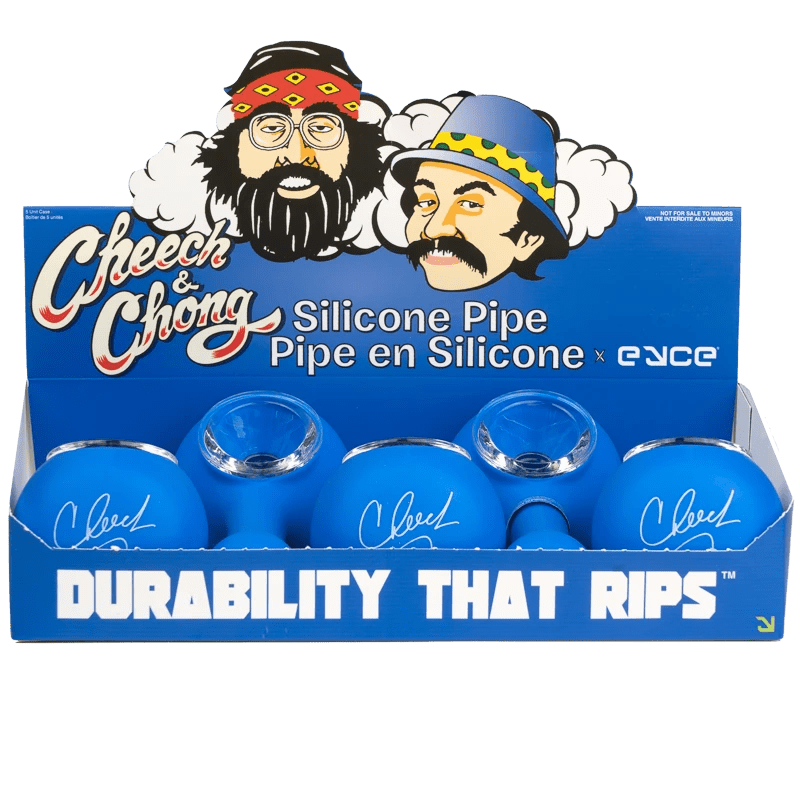 Eyce Alternatives Blue Eyce Signature Cheech and Chong Pipe