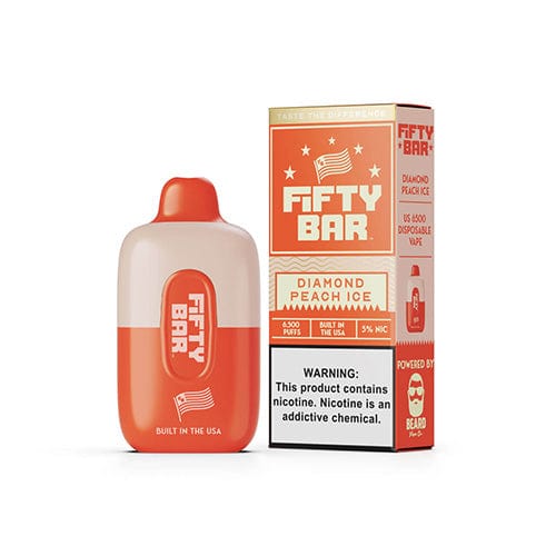 Fifty Bar Disposable Vape Diamond Peach Ice Fifty Bar Disposable Vape (5%, 6500 Puffs)