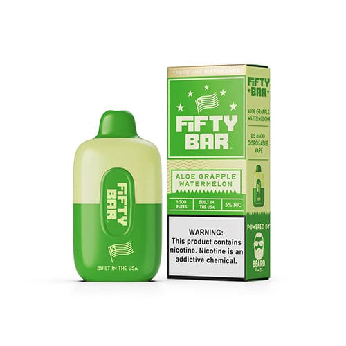 Fifty Bar Disposable Vape Mint Fifty Bar Disposable Vape (5%, 6500 Puffs)