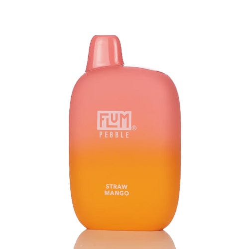 Flum Disposable Vape Strawmango Flum Pebble Disposable Vape (5%, 6000 Puffs)