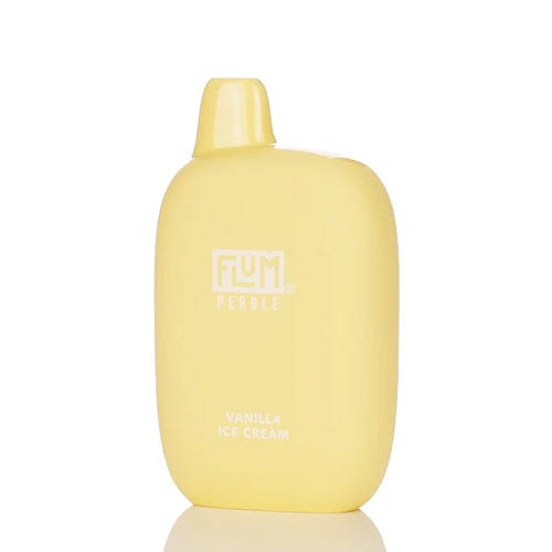 Flum Disposable Vape Vanilla Ice Cream Flum Pebble Disposable Vape (5%, 6000 Puffs)