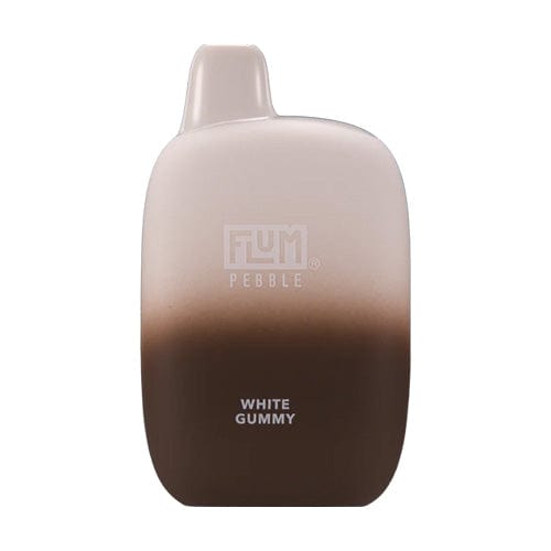 Flum Disposable Vape White Gummy Flum Pebble Disposable Vape (5%, 6000 Puffs)