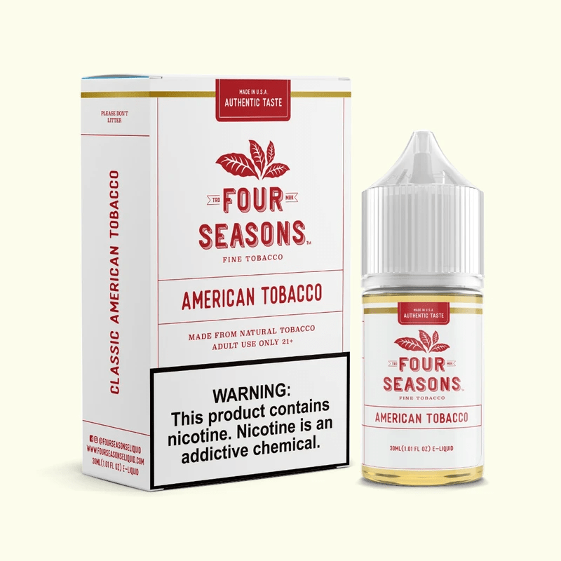 Four Seasons Juice Four Seasons E-Liquids American Tobacco 30ml Vape Juice