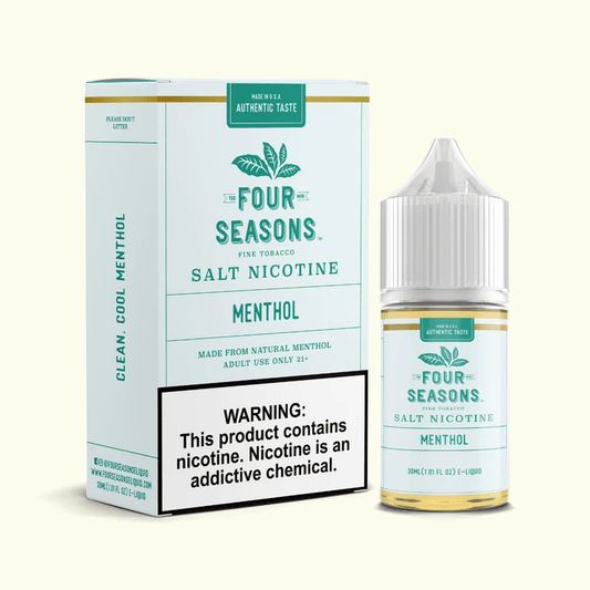 Four Seasons Juice Four Seasons E-Liquids Menthol 30ml Nic Salt Vape Juice