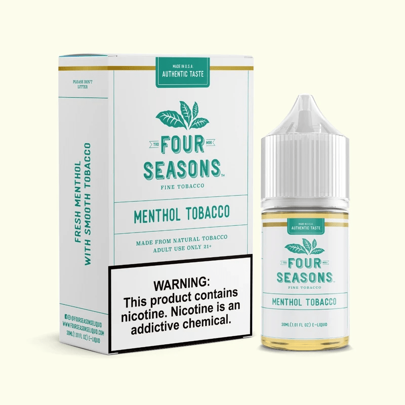 Four Seasons Juice Four Seasons E-Liquids Menthol Tobacco 30ml Vape Juice