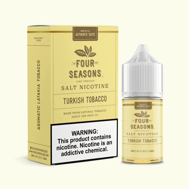 Four Seasons Juice Four Seasons E-Liquids Turkish Tobacco 30ml Nic Salt Vape Juice