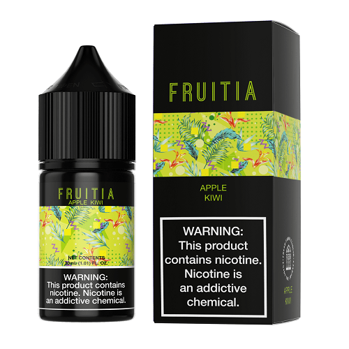Fresh Farms Juice Fruitia Apple Kiwi 30ml Nic Salt Vape Juice