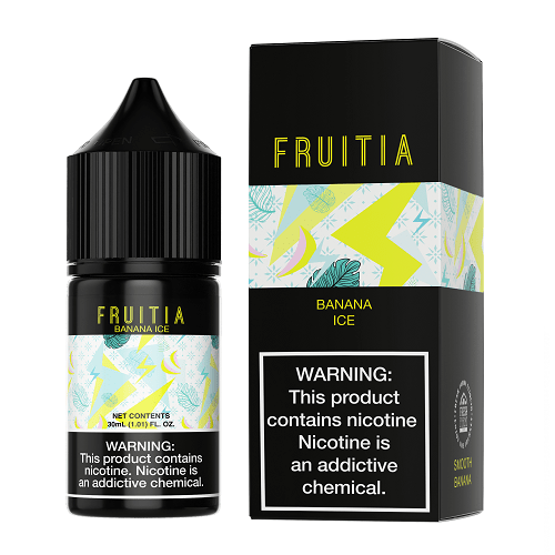 Fresh Farms Juice Fruitia Banana Ice 30ml Nic Salt Vape Juice