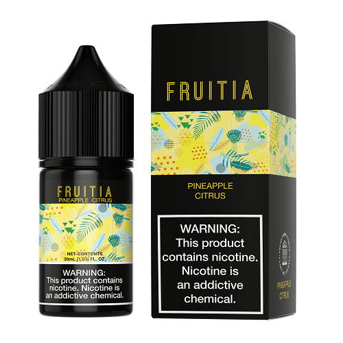 Fresh Farms Juice Fruitia Pineapple Citrus 30ml Nic Salt Vape Juice