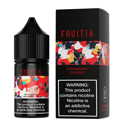 Fresh Farms Juice Fruitia Strawberry Coconut 30ml Nic Salt Vape Juice