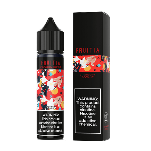 Fresh Farms Juice Fruitia Strawberry Coconut 60ml Vape Juice