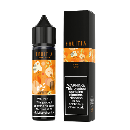 Fresh Farms Juice Fruitia Sweet Peach 60ml Vape Juice