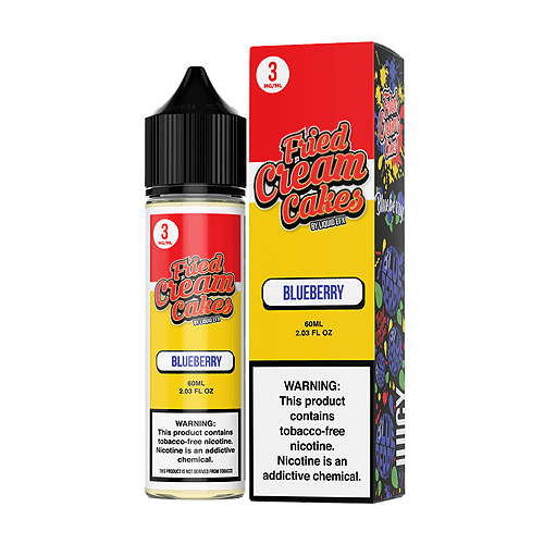 Fried Cream Cakes Juice Fried Cream Cakes Blueberry 60ml Vape Juice
