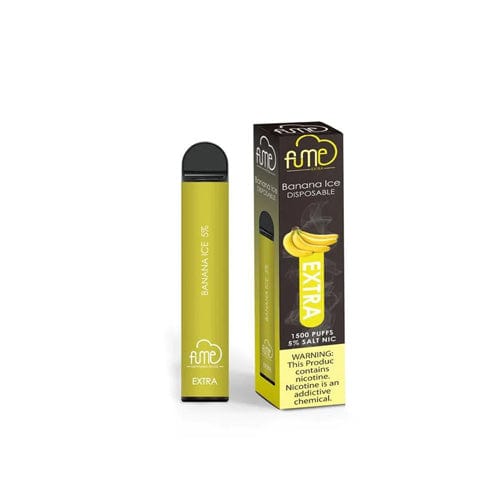 Fume Disposable Vape Banana Ice Fume EXTRA Disposable Vape (5%, 1500 Puffs)