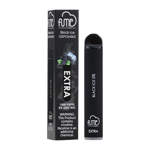 Fume Disposable Vape Black Ice Fume EXTRA Disposable Vape (5%, 1500 Puffs)