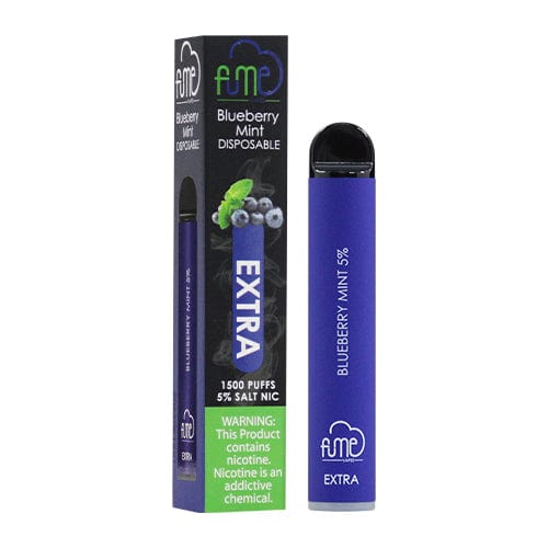 Fume Disposable Vape Blueberry Mint Fume EXTRA Disposable Vape (5%, 1500 Puffs)