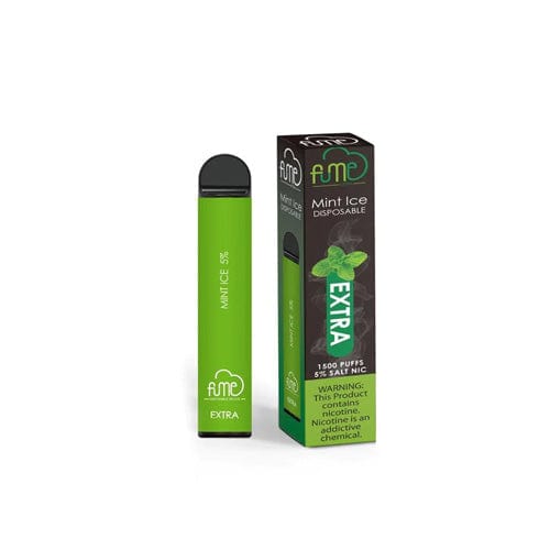 Fume Disposable Vape Mint Ice Fume EXTRA Disposable Vape (5%, 1500 Puffs)