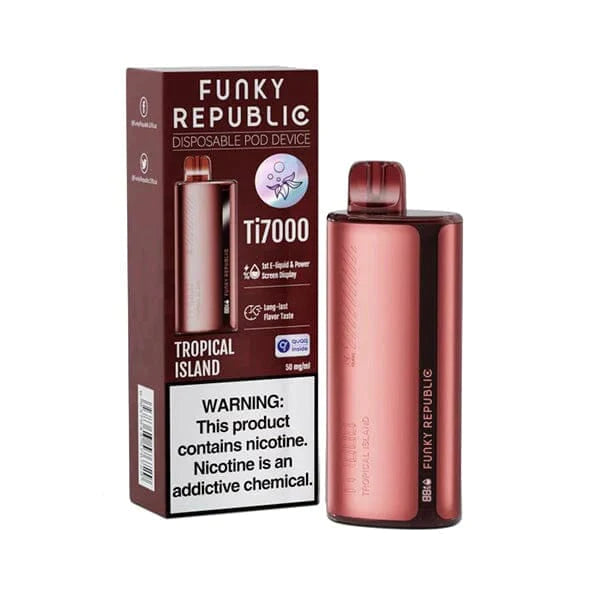Funky Lands Disposable Vape Funky Lands Ti7000 Disposable Vape (5%, 7000 Puffs)