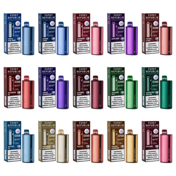 Funky Lands Disposable Vape Funky Lands Ti7000 Disposable Vape (5%, 7000 Puffs)