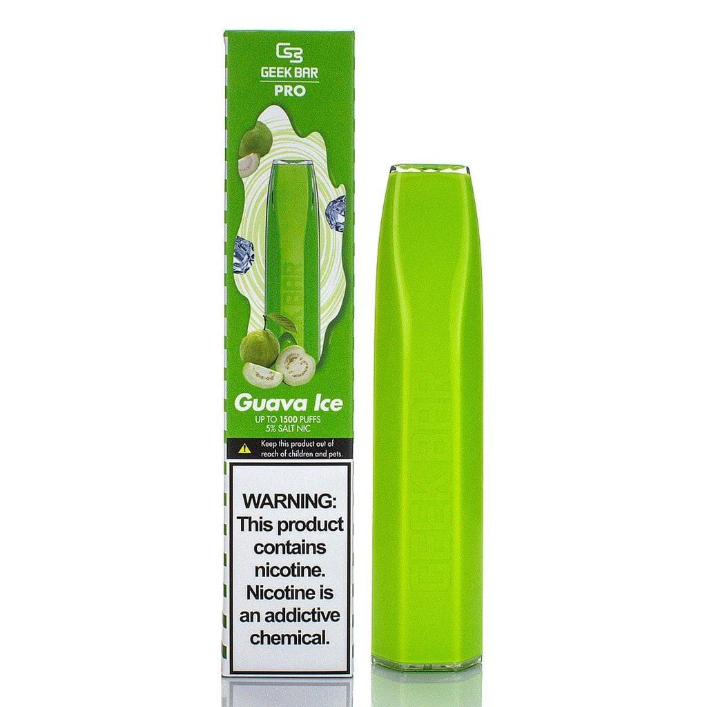 Geek Bar Disposable Vape Guava Ice Geek Bar Pro 4.5ml Disposable Vape