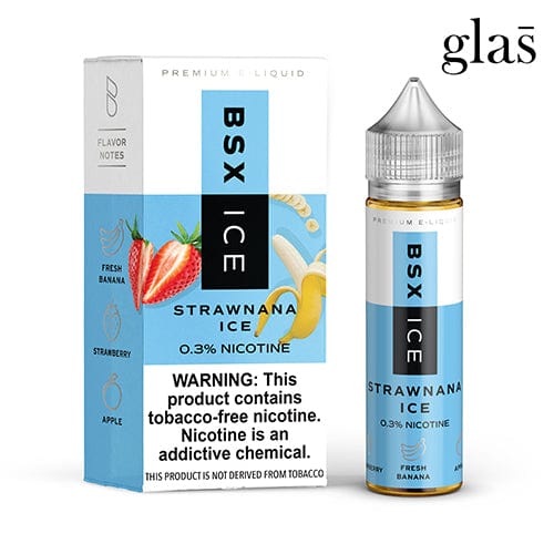 GLAS Juice GLAS BSX Strawnana Ice 60ml TF Vape Juice