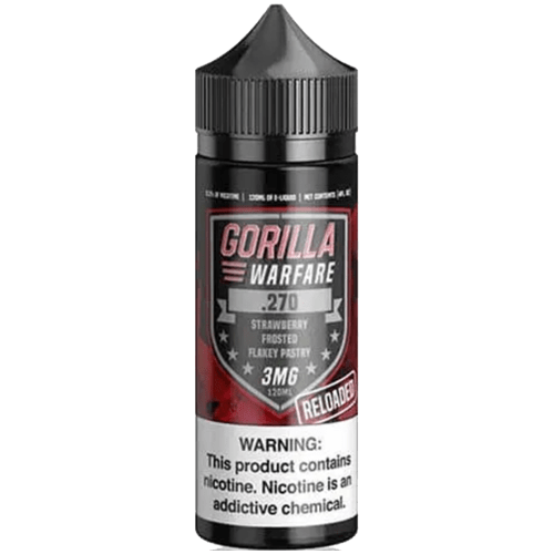 Gorilla Warfare Juice .270 Reloaded 120ml Vape Juice - Gorilla Warfare