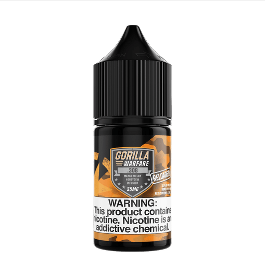 Gorilla Warfare Juice .308 Iced Reloaded 30ml Nic Salt Vape Juice - Gorilla Warfare