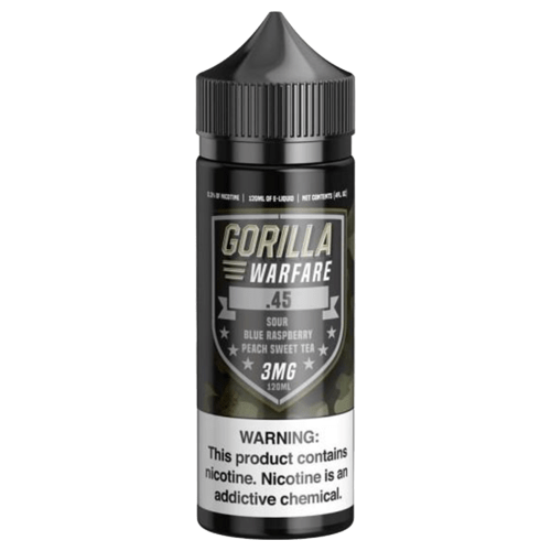 Gorilla Warfare Juice .45 120ml Vape Juice - Gorilla Warfare