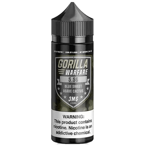 Gorilla Warfare Juice 5.56 120ml Vape Juice - Gorilla Warfare