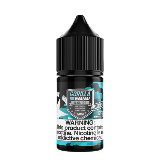 Gorilla Warfare Juice 5.56 Iced Reloaded 30ml Nic Salt Vape Juice - Gorilla Warfare